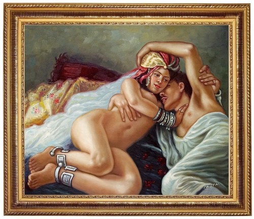 Quadro olio coppia - , innamorati