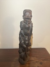 Scultura Totem Africana Tribù