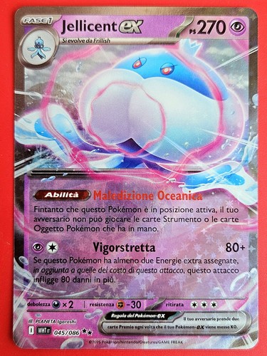 Carta pokemon jellicent - jellicent,