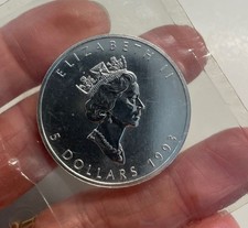 NL* CANADA 5 DOLLARI ARGENTO
