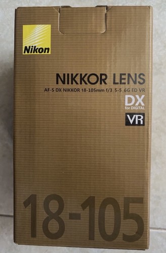 Nikon nikkor 18 105mm - nikkor, 18-105mm