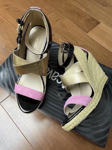 Sandali con zeppa just - con,