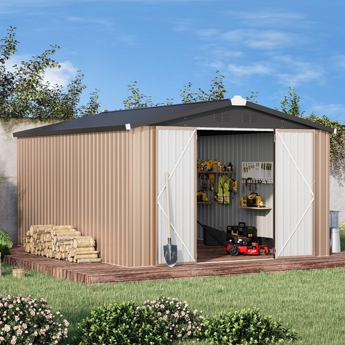 Metal storage shed for - metal, ourdoor