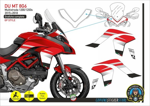 Adesivi carene ducati - adesivi,