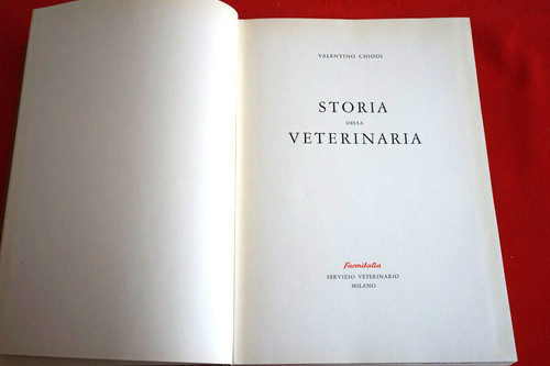 Storia della veterinaria - storia,