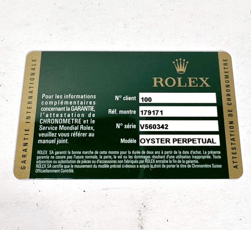 Vintage originale rolex 179171 - vintage,