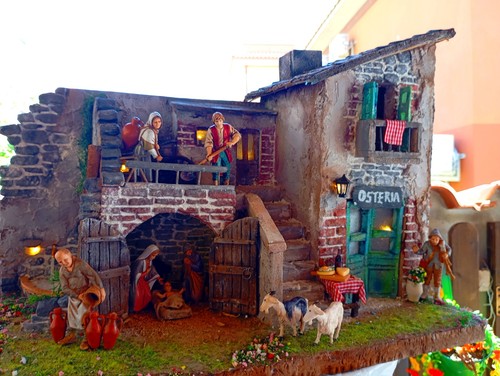 Presepe artigianale - presepe,