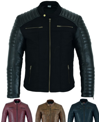 Giacca cappotto uomo pelle