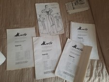 5 Cartamodelli Marfy Introvabili Vintage Vero Affare