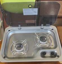 Piano cottura Camper Incasso DOMETIC 2 fuochi Gas piano Vetro Temperato Perfetto