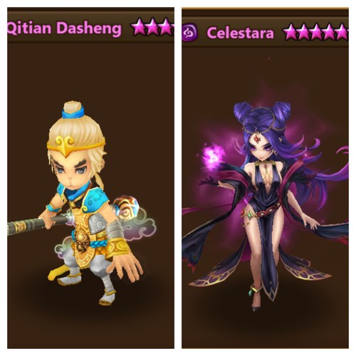 Summoners war scimmia luce - re,