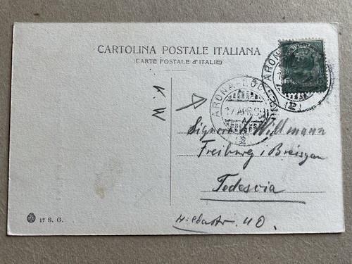 Cartolina regno annullo - p),