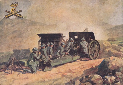 Cartolina militare ferrara - militare,