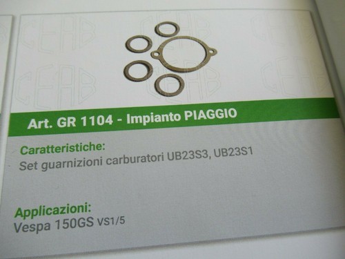 Kit guarnizioni revisione - guarnizioni,