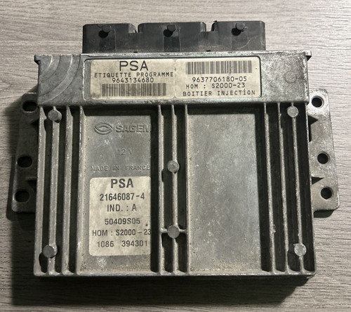 Calculateur moteur peugeot - calculateur,