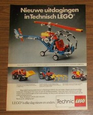 Rara Pubblicità LEGO Technic