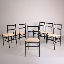 Sedie Superleggera, Gio Ponti, Cassina, 1950, restaurate in perfette condizioni