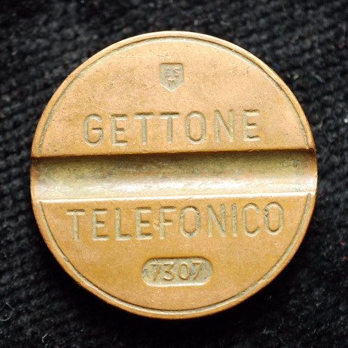 Gettone telefonico esm 7307 - telefonico,