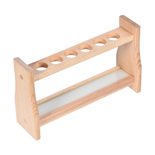 Porta provette legno - provette,