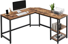 Scrivania Angolare a L, Con