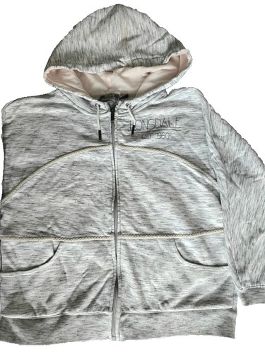 Lonsdale giacca top grigio