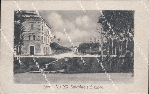 Az253 cartolina sora via - az253, xx