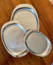 Tris Piatti Da Portata Ovali Alessi