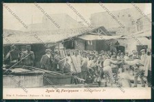 Trapani Favignana Pesca Tonno REUSTAURATA cartolina QQ0788