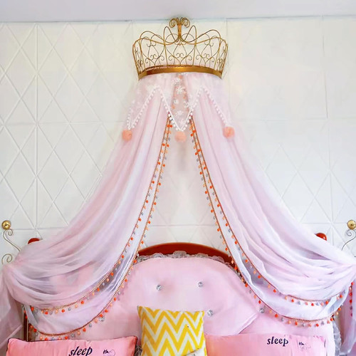 Tettoia letto principessa rosa - principessa,