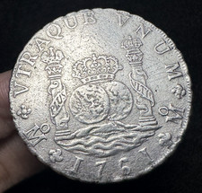 8 Reales Pillar Dollar 1761