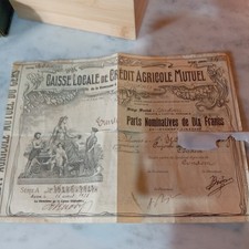 Vecchio Certificato  casse