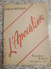 Carlo Brutsch, L'apocalisse, Claudiana Editrice 1949 a1157