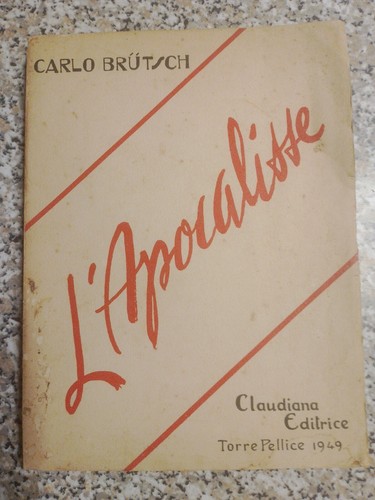 Carlo brutsch apocalisse - brutsch,, l'apocalisse