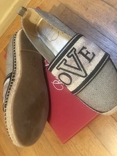 espadrillas donna Roger Vivier, N 38,5, In Canvas E Pelle, Colore Nero