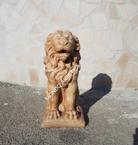 Scultura statua del leone - scultura,