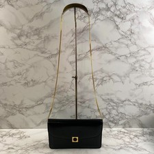 Borsa a tracolla LAUNER LONDON in pelle nera originale