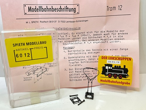 Spieth modellismo 6012 tram - modellismo,