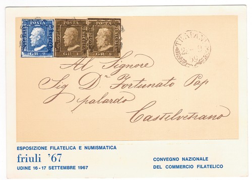 1967 esposizione filatelica - filatelica, e