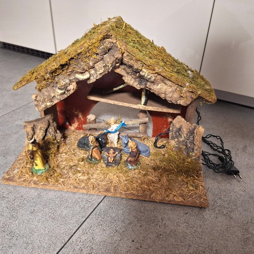 Presepe artigianale natività - artigianale,