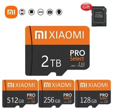 Micro SD 2TB Scheda di Memoria Alta Velocità + Adattatore SD