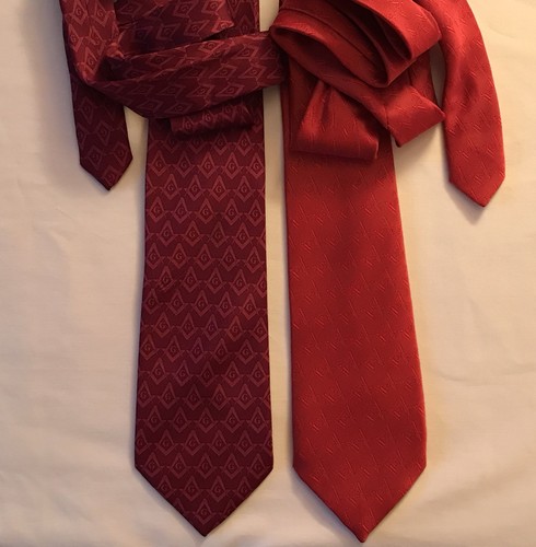 Coppia cravatte collo rosse - coppia,