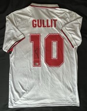 Maglia firmata Ruud Gullit AC