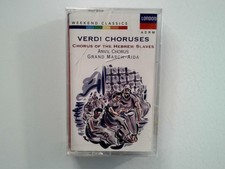 Verdi Choruses Cassette London Weekend Classics New