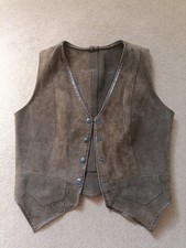 Gilet/gilet in camoscio