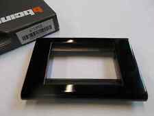 BTICINO LIVING CLASSIC ART. 4713NR NERO PLACCA 3MODULI NERO