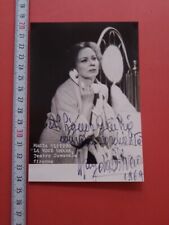 Magda Olivero Foto Autografata Dedicata Signed  Autografo Opera Photo