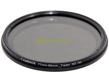 77mm. Filtro Vari-neutral density. ND a densità variabile. Diametro 77.