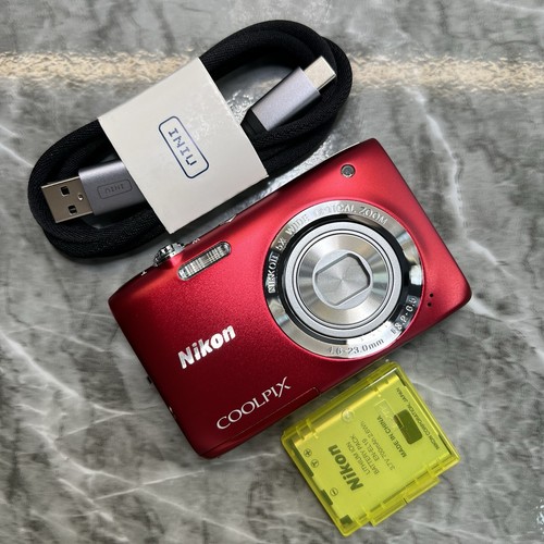 Nikon coolpix s2600 red - nikon,