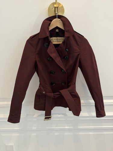 Burberry trench donna corto