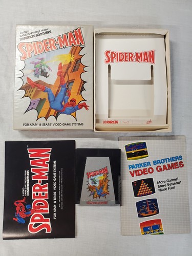 Spider man atari - 2600, completo
